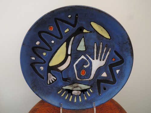 Large ceramano wall plate - ceramano,