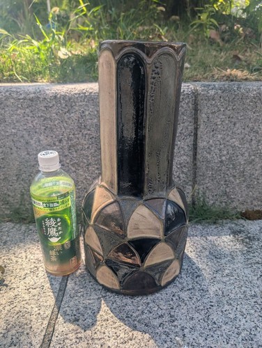 Fat lava vase - vase, ceramano