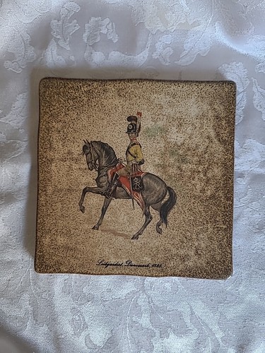 Ceramano tile with - with, military