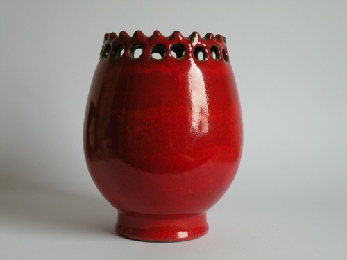 Ceramano pottery vase - pottery, royal