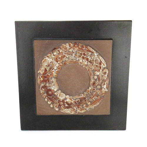 Ceramano pottery wall tile - pottery,