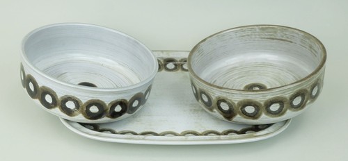 Bowl and serving platter - and, 1