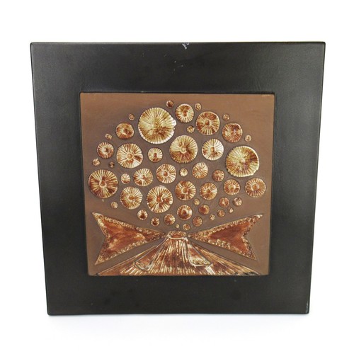 Ceramano pottery wall tile - wall,