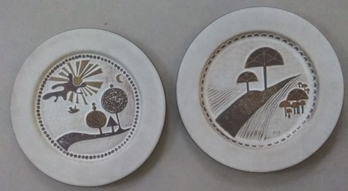 Pair vintage midcentury - vintage,